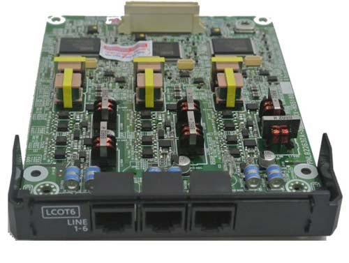 Tarjeta de expansión para 6 líneas telefónicas análogas modelo KX-NS5180 - LA CASA DEL TELEFONO