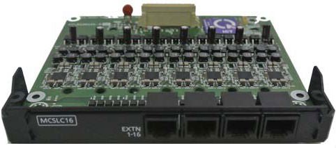 Tarjeta Panasonic KX-NS5174 de 16 puertos para extensiones sencillas, compatible con KX-NS500 - LA CASA DEL TELEFONO