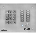 Teléfono de acero inoxidable para control de acceso Viking K-1700-3