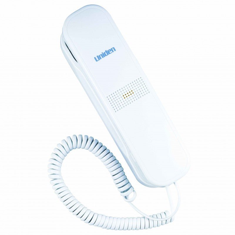 Teléfono de pared Uniden AS7101 en color blanco - LA CASA DEL TELEFONO