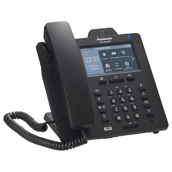 Teléfono Ejecutivo SIP Gigabit KX-HDV430 de Panasonic con Video cámara y Bluetooth integrado - LA CASA DEL TELEFONO