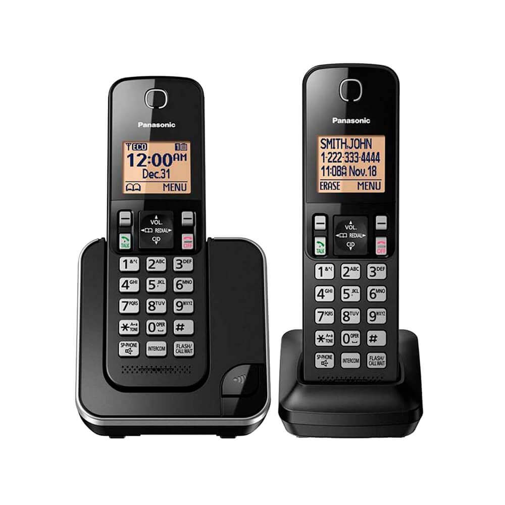 Teléfono inalámbrico DECT combo 2 auriculares Panasonic KX-TGC352