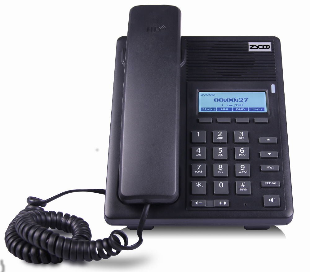 Teléfono IP Económico - Zycoo CooFone-D30 - LA CASA DEL TELEFONO