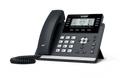 Teléfono IP Yealink SIP-T43U con 12 cuentas SIP, 2 puertos Gigabit, PoE, audio HD
