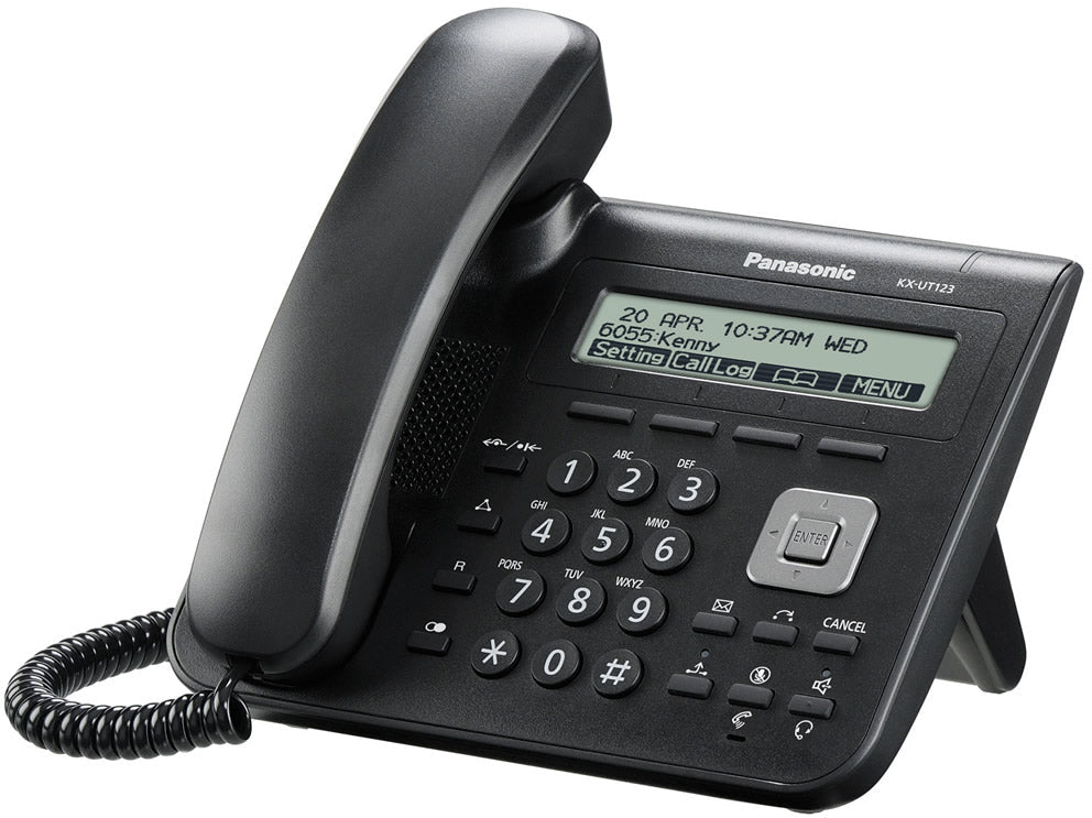 Teléfono SIP básico con 2 puertos KX-UT123 - LA CASA DEL TELEFONO