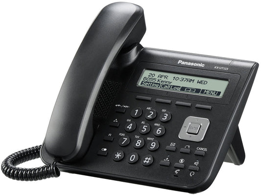 Teléfono SIP básico con 2 puertos KX-UT123 - LA CASA DEL TELEFONO