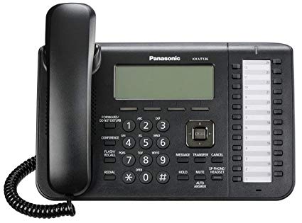 Teléfono SIP de escritorio con 24 botones programables KX-UT136 - LA CASA DEL TELEFONO