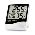 Termómetro digital, mide temperatura y da el tiempo - HTC-1