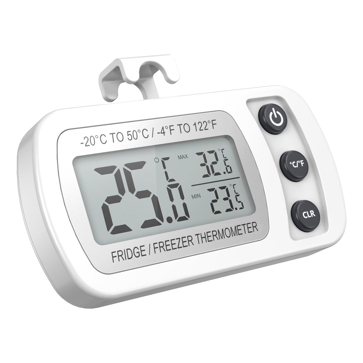 Termómetro digital para uso en freezer, registra temperaturas máximas y mínimas – YK-1 - LA CASA DEL TELEFONO