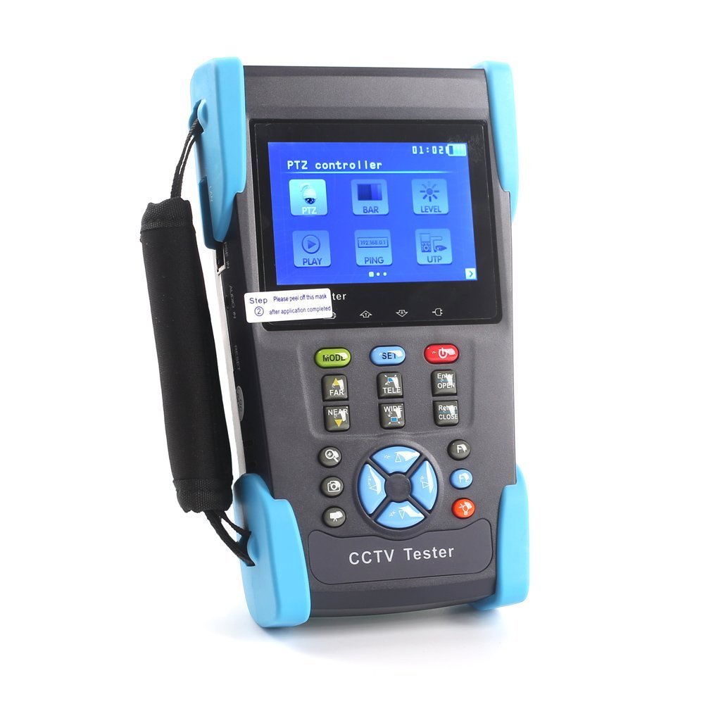 Tester monitor para cámaras IP y CVBS – CV-TEST2601 - LA CASA DEL TELEFONO