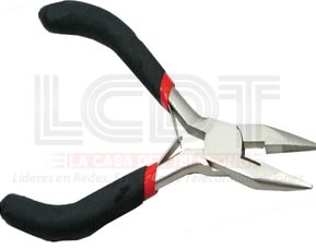 Pinza de punta plana 5" inoxidable THT-1900