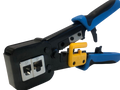 Crimpadora ratchet para conectores de RJ11, RJ12 y conectores EZ RJ45 – TNCM21
