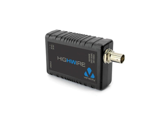 Transceptor Ethernet por cable coaxial – Veracity Highwire VHW-HW - LA CASA DEL TELEFONO