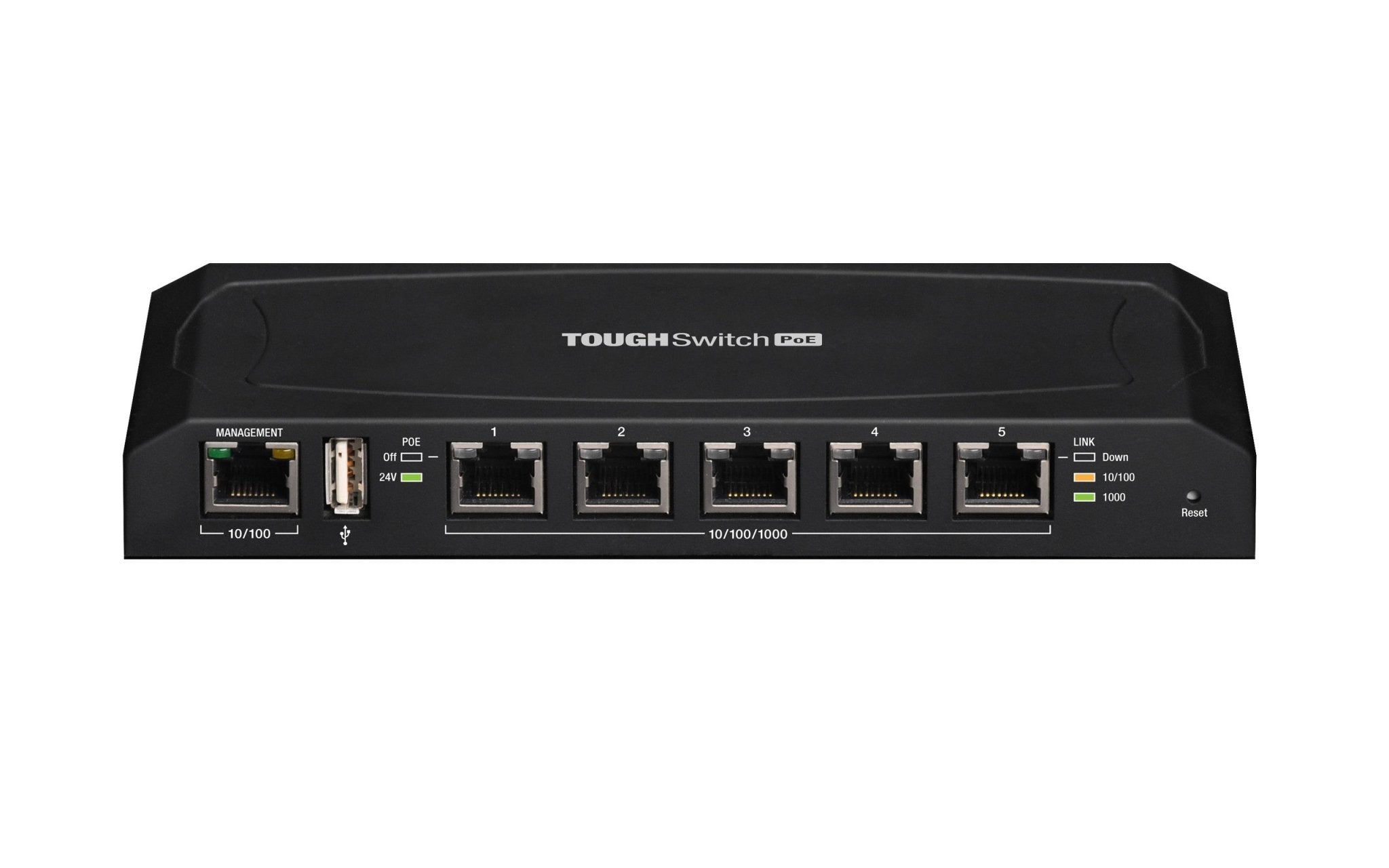 TS-5POE Tough Switch de 5 Puertos PoE - LA CASA DEL TELEFONO
