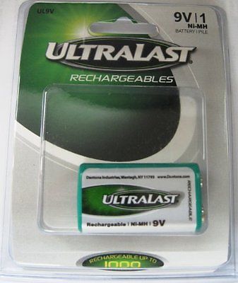 Batería recargable 9V Ni-MH