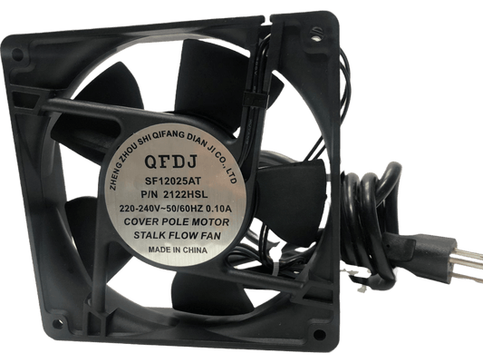 Ventilador 110-220VAC para gabinete - LA CASA DEL TELEFONO