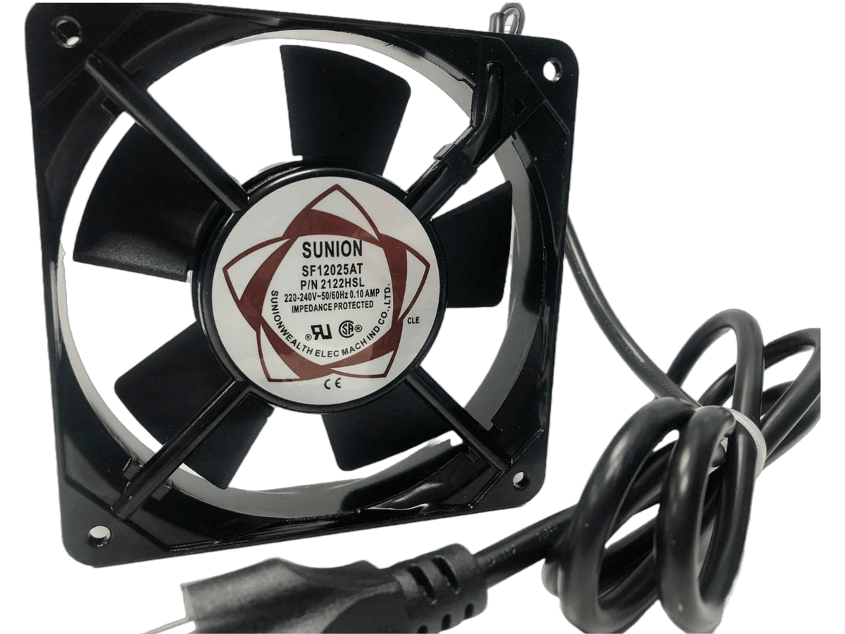 Ventilador 220VAC para gabinete - LA CASA DEL TELEFONO