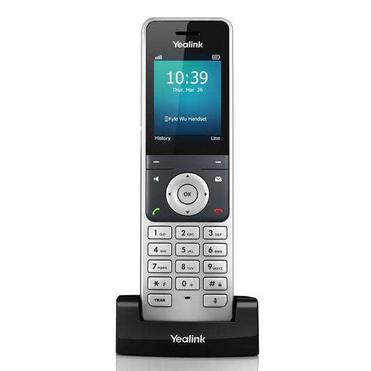 Teléfono IP DECT inalámbrico W56H.  Para registrarse en estación base W60B