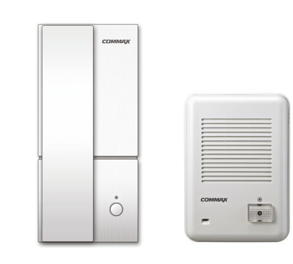 Kit de Audio portero Inalámbrico Commax: estación interna WDP-174LM y estación de puerta WDR-174DS
