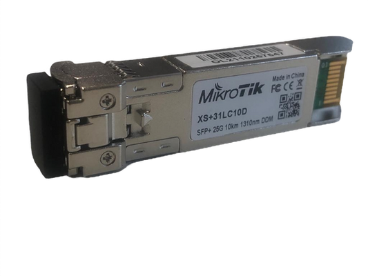 Módulo transceptor SFP+, 25G, 10km, 1310nm – XS+31LC10D Mikrotik